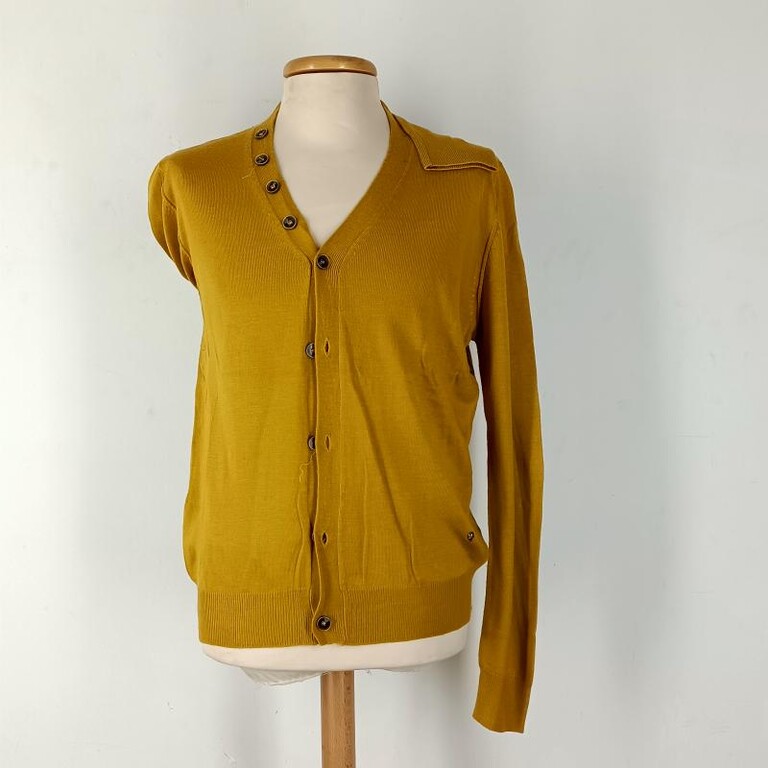 4815096 Cardigan uomo giallo enos 2t